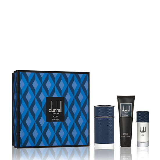 Dunhill Men Icon Racing Blue Gift Set 3 pcs in Dubai, UAE