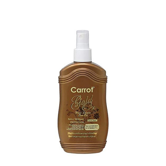 Carrot Gold Sun Tanning Spray Oil 200ml in Dubai, UAE