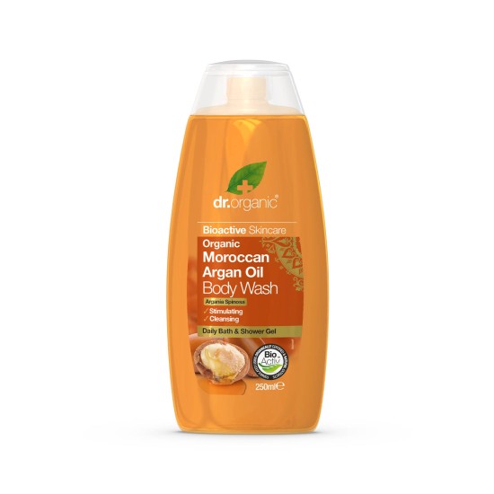 Dr.Organic Moroccan Argan Oil Body Wash 250ml in Dubai, UAE