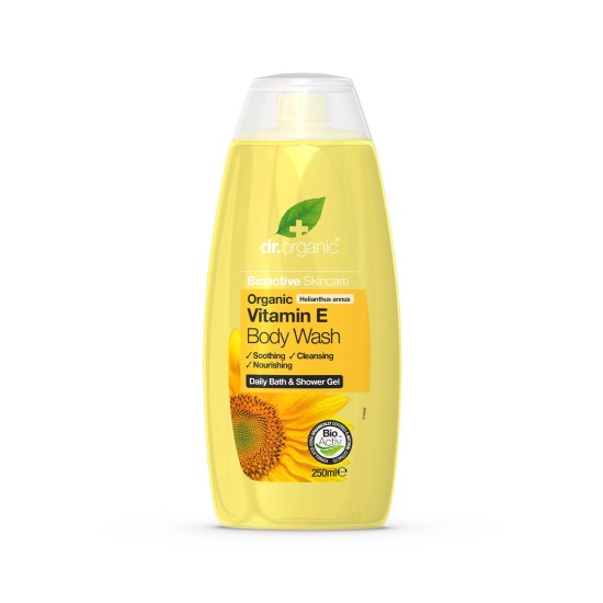 Dr.Organic Vitamin E Body Wash 250ml in Dubai, UAE