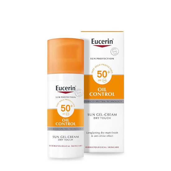 Eucerin Sunscreen Spf50 Oil Control Gel Cream 50ml for Oily Skin in Dubai, UAE