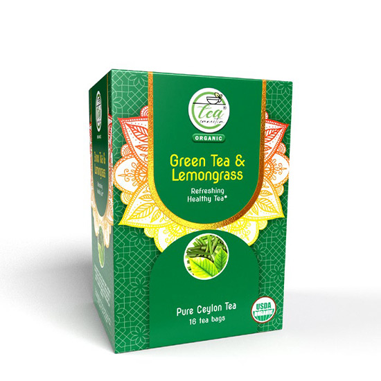 Tea Connection Organic Green Tea & Lemongrass 16 Tea Bag in Dubai, UAE