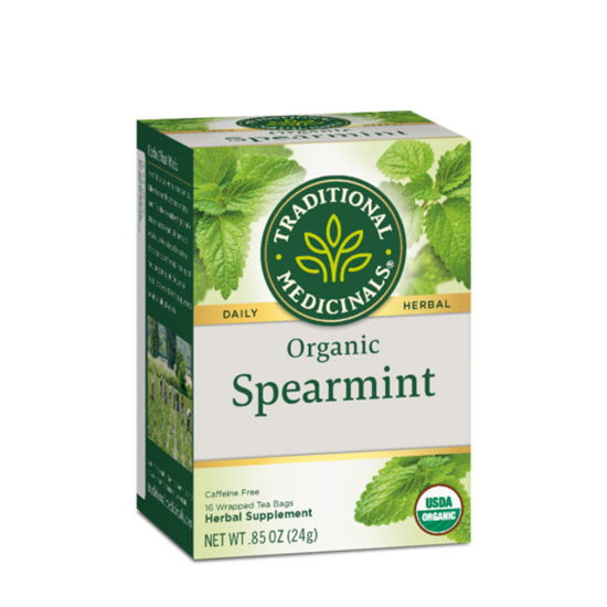 Traditional Medicinals Spearmint 16 Teabags in Dubai, UAE