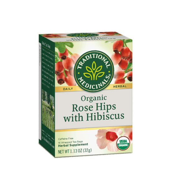 Traditional Medicinals Rose Hips With Hibiscus 16 Teabags in Dubai, UAE