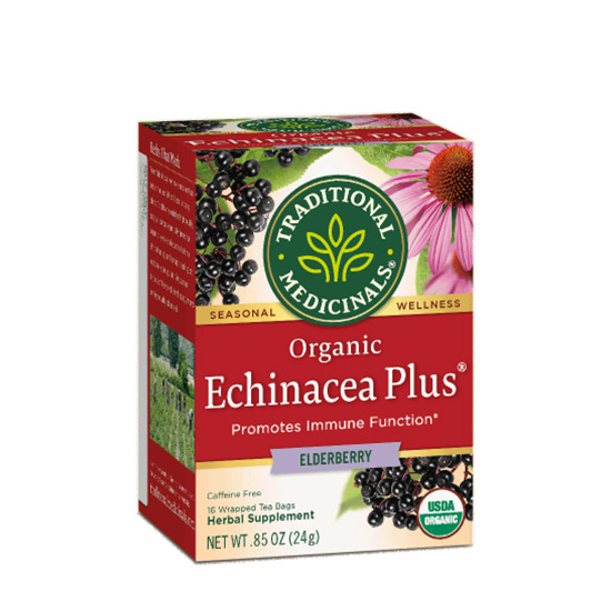 Traditional Medicinals Echinacea Plus 16 Teabags in Dubai, UAE