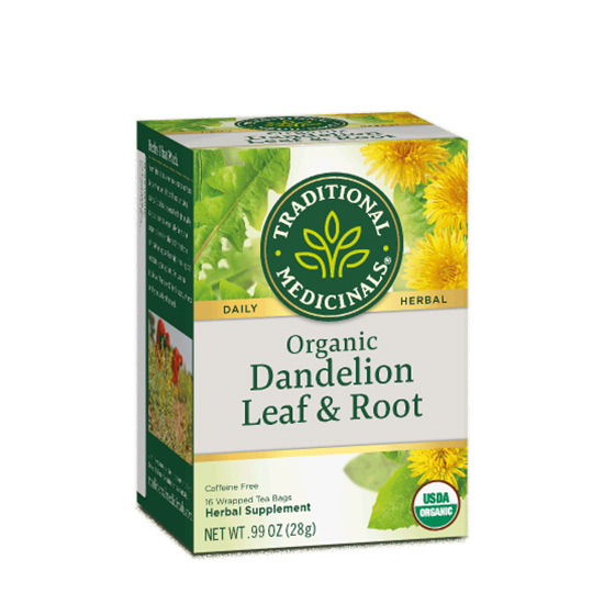 Traditional Medicinals Roasted Dandelion Root 16 Teabags in Dubai, UAE