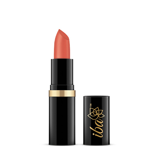 Iba Halal Makeup Pure Lips Moisturizing Lipstick Shade A55 Peach Sparkle in Dubai, UAE