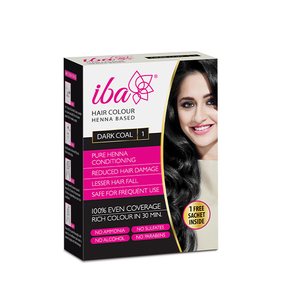 Iba Hair Colour Dark Coal