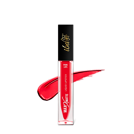 Iba Maxx Matte Liquid Lipstick Festive Red L09 Halal Makeup in Dubai, UAE