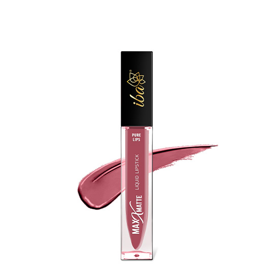 Iba Maxx Matte Liquid Lipstick Perky Pink L06 Halal Makeup in Dubai, UAE