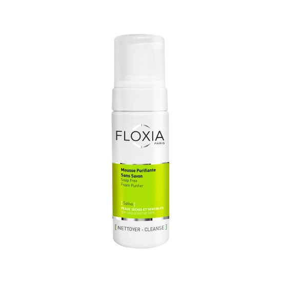 Floxia Paris Soap Free Foam Purifier For Dry And Sensitive Skin 150ml in Dubai, UAE