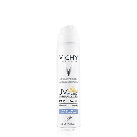 Vichy Sunscreen Invisible Spf50 Daily Mist Spray 75ml in Dubai, UAE