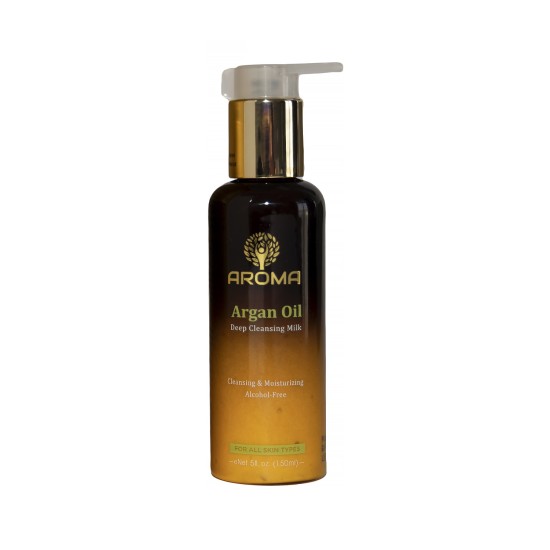 Aroma Argan Oil Deep Cleansing Milk 150ml in Dubai, UAE