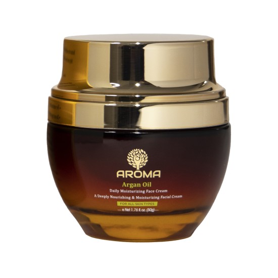 Aroma Argan Oil Daily Moisturizing Face Cream 50g in Dubai, UAE