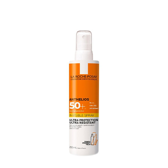 La Roche-Posay Anthelios Spf50 Sunscreen Invisible Spray 200ml in Dubai, UAE