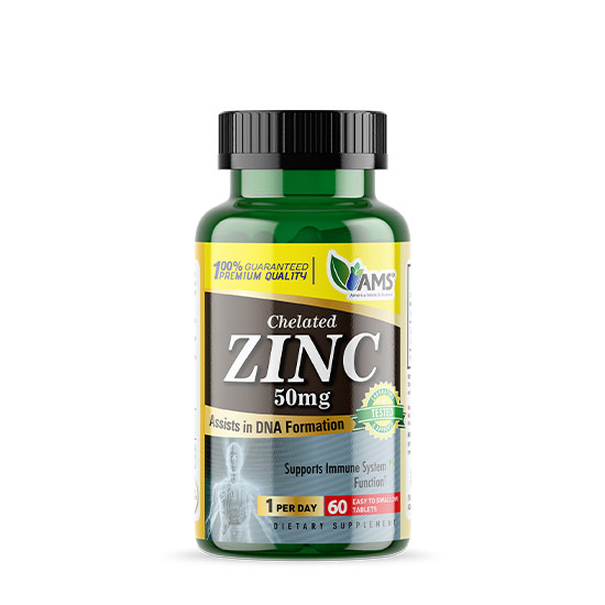 AMS Zinc 50mg 60 Tablets in Dubai, UAE