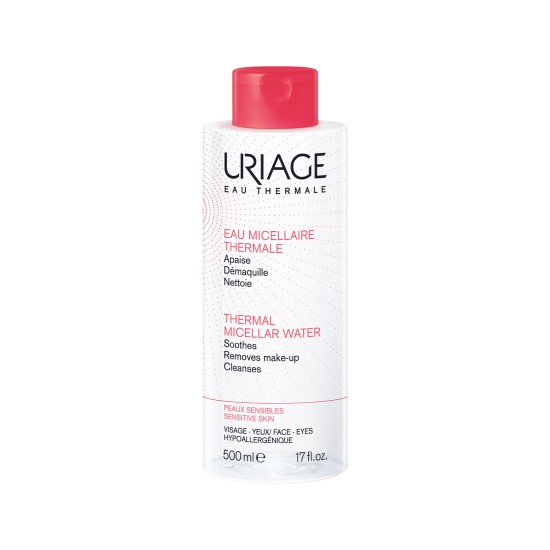 Uriage Thermal Micellar Water Pink Sensitive 500ml in Dubai, UAE