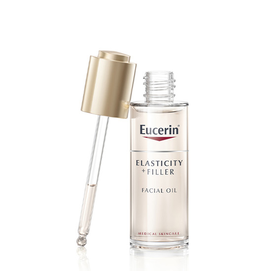 Eucerin Hyaluron Filler Elasticity Dry-Touch Facial Oil 30ml Anti-Aging in Dubai, UAE