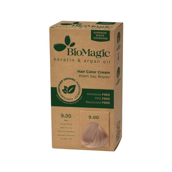 Biomagic Permanent Hair Color C K 9.00 Very Light Blonde