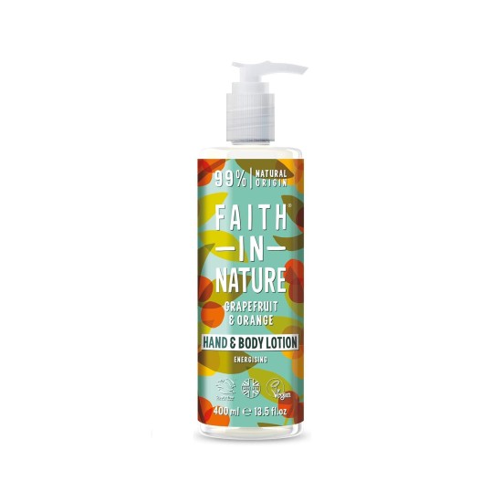 Faith In Nature Hand and Body Lotion Grapefruit & Orange 400ml