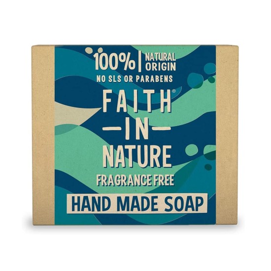 Faith In Nature Hand Made Fragrance-Free Soap 100gm