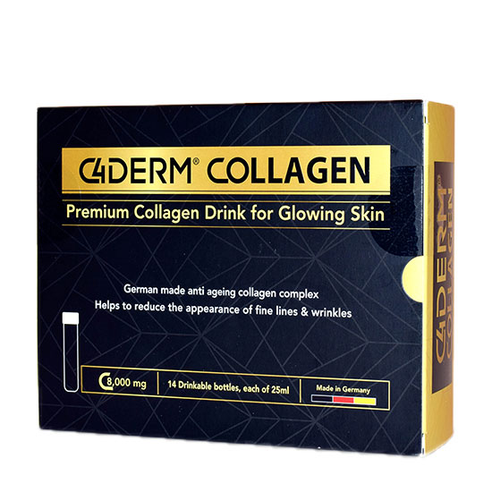 C4 Derm Drinkable Collagen For Glowing Skin 8,000mg in Dubai, UAE