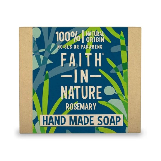 Faith In Nature Hand Made Soap Bar Rosemary 100gm