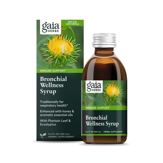 Gaia Herbs Bronchial Wellness Herbal Syrup 160 ml