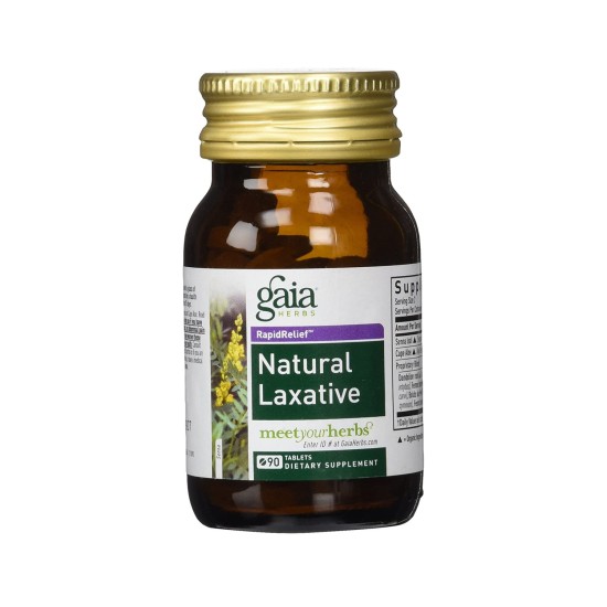 Gaia Herbs Natural Laxative 90 Tablets