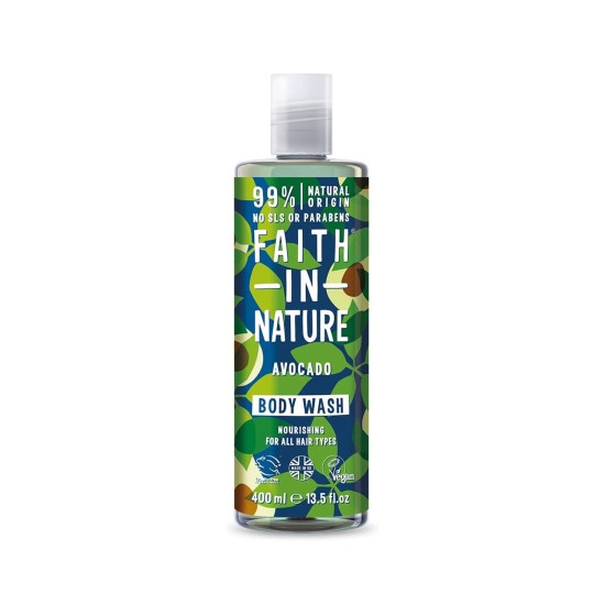 Faith In Nature Body Wash Avocado 400 ml