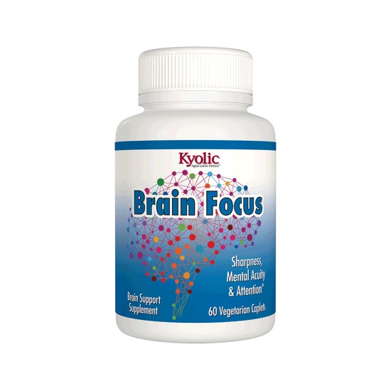 Kyolic Brain Focus Vegetarian Capsules 60s