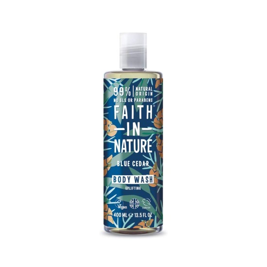 Faith In Nature Body Wash Blue Cedar 400ml