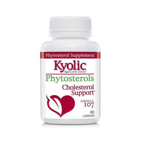 Kyolic Formula 107 Phytosterol 80 Capsules