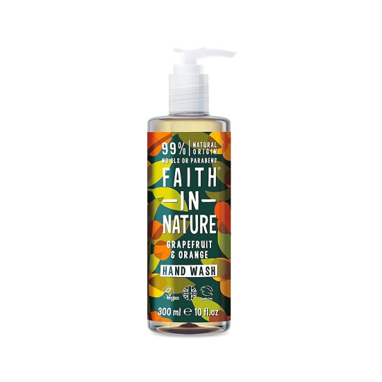 Faith In Nature Hand Wash Grapefruit & Orange 400ml