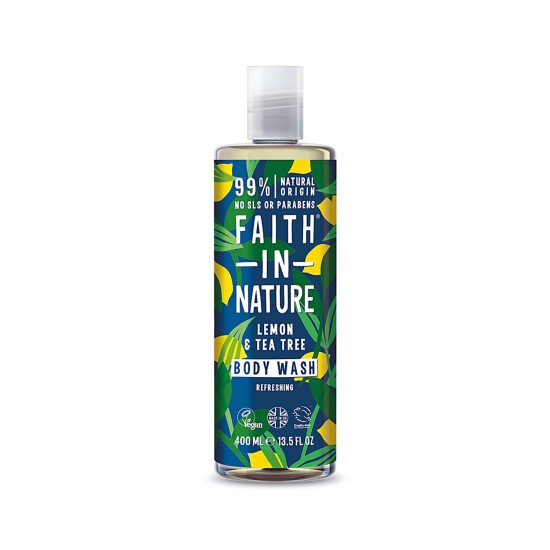 Faith In Nature Body Wash Lemon & Tea Tree 400ml