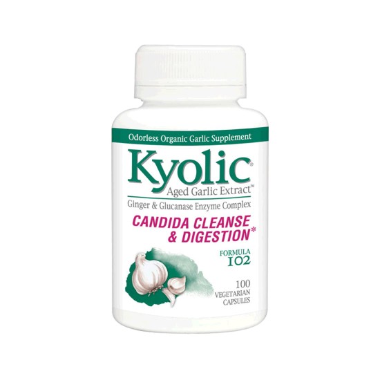 Kyolic Formula 102 Candida Cleanse & Digestion 100 Caps