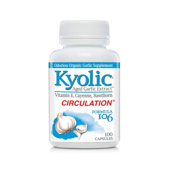 Kyolic Formula 106 Circulation Capsules 100s