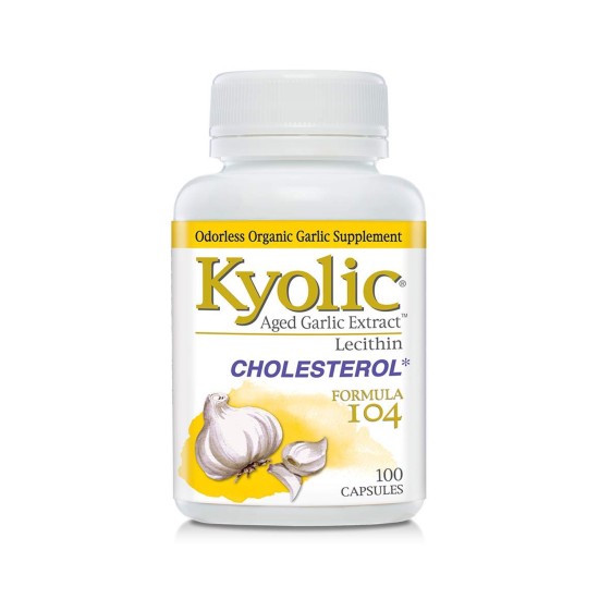 Kyolic Formula 104 Cholesterol 100 Capsules