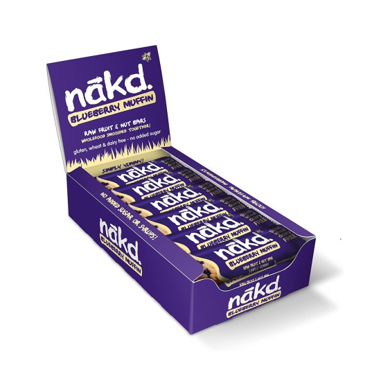 Nakd Cocoa Orange Fruit and Nuts Snack Bar 18 x 35g