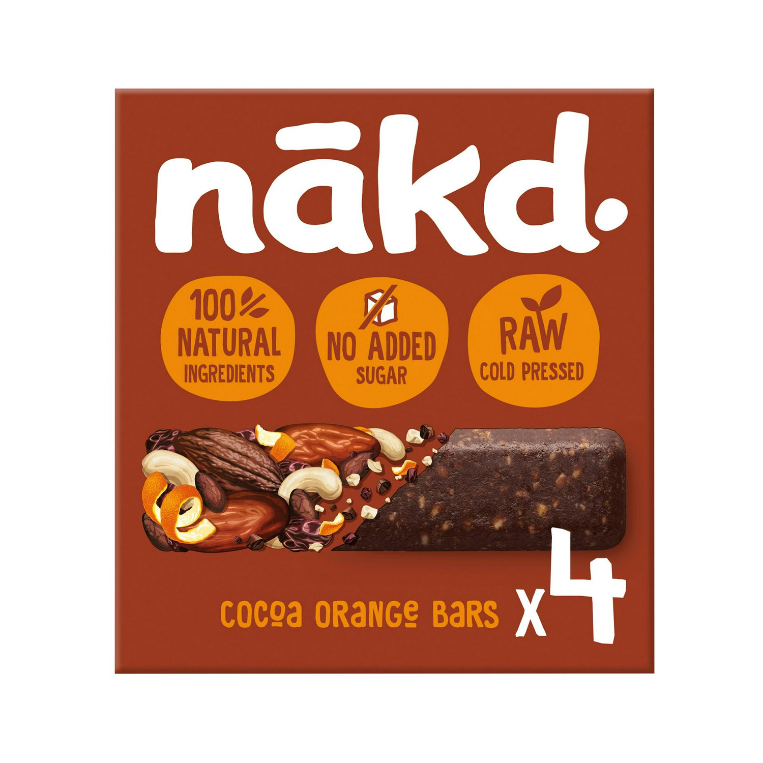 Nakd Cocoa Orange Snack Bar X G