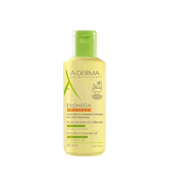 A-derma Exomega Emollient Shower Oil 200ml in Dubai, UAE