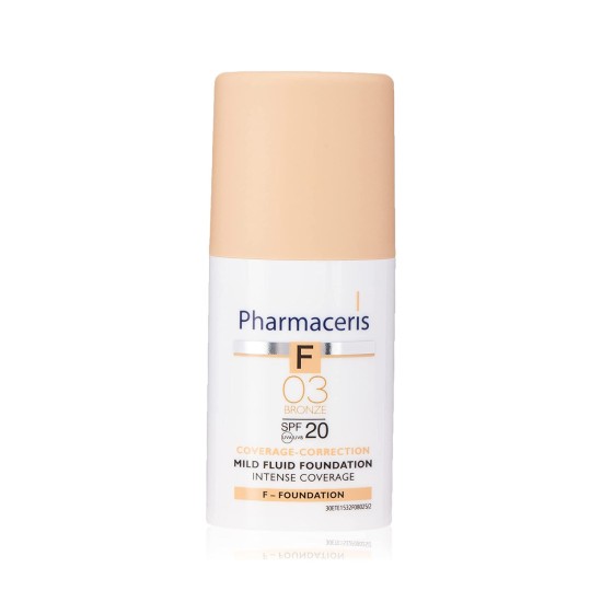 Pharmaceris Foundation Mild Fluid Spf20 - 03 Bronze 30 ml -Aesthetictoday UAE