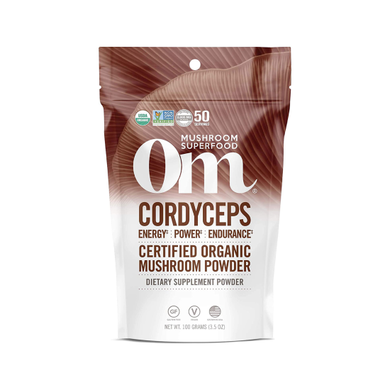 Om Mushroom Cordyceps Organic Mushroom Powder 100g