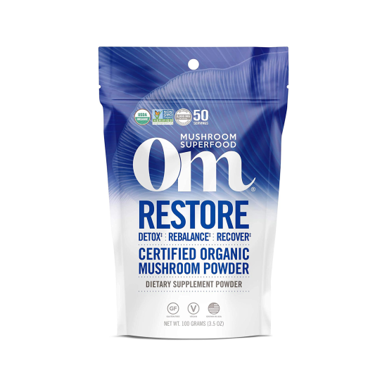 Om Mushroom Restore Organic Mushroom Powder 100g