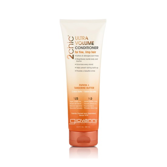 Giovanni 2Chic Tangerine & Papaya Ultra-Volume Conditioner 250 ml Giovanni 2Chic Tangerine & Papaya Ultra-Volume Conditioner 250 ml