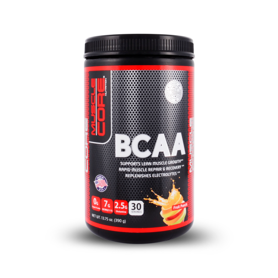 Muscle Core Nutrition BCAA Fruit Punch 30 Servings