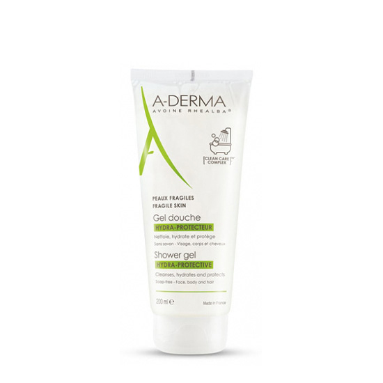 A-derma Fragile Skin Hydra Protective Shower Gel 200ml in Dubai, UAE