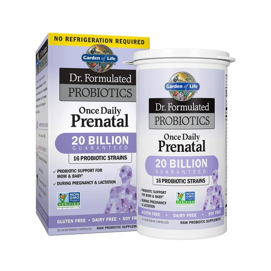 Garden Of Life Dr Formulated Probiotics Once Daily Women Prenatal 30 Caps