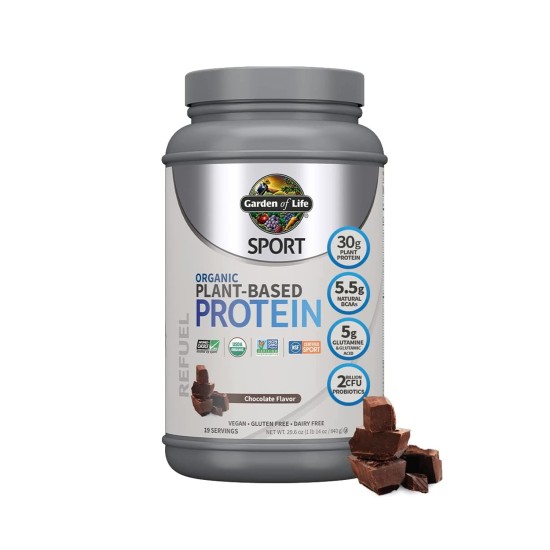 Garden Of Life Sport Organic Plant Based Protein Powder Chocolate 840 gm