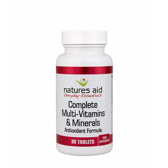 Natures Aid Complete Multi Vitamins Minerals 90 Tablets in Dubai, UAE